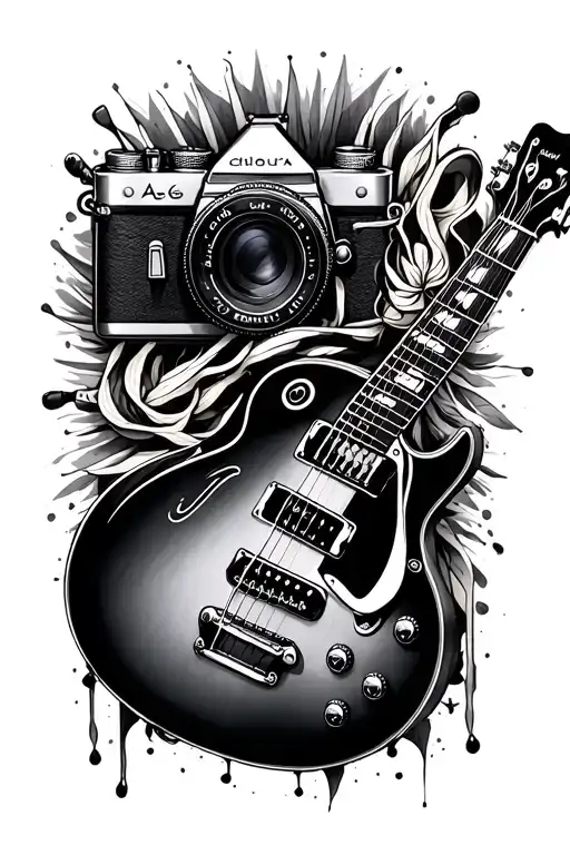 Guitar And Camera