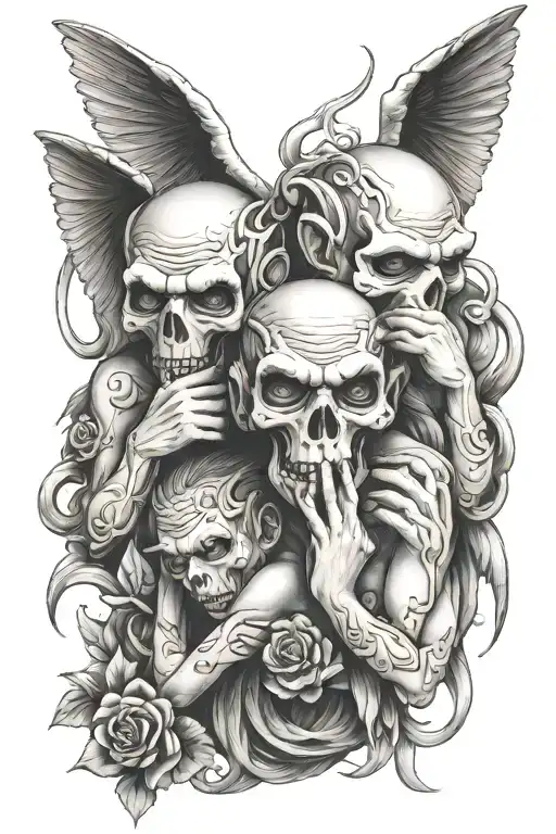See No Evil Hear No Evil Speak No Evil Angels