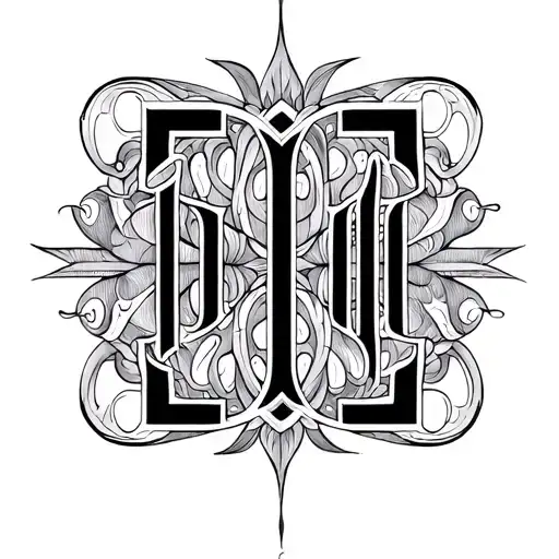 Two Word Ambigram Generator