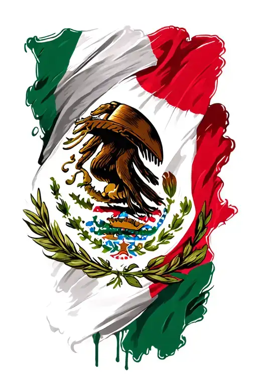 Ogjbhdae21 Mexican Flag