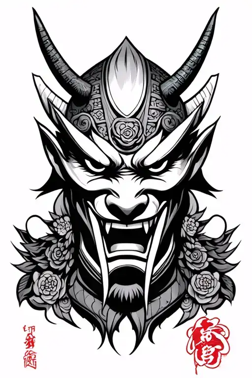 Oni Mask Samurai