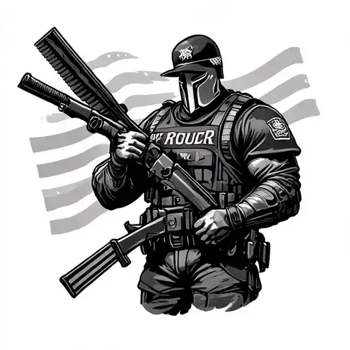 America Law Enforcement Spartan