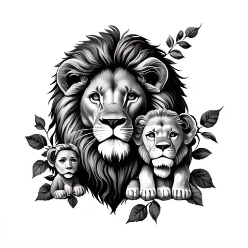 Lion And Rose Kids Family