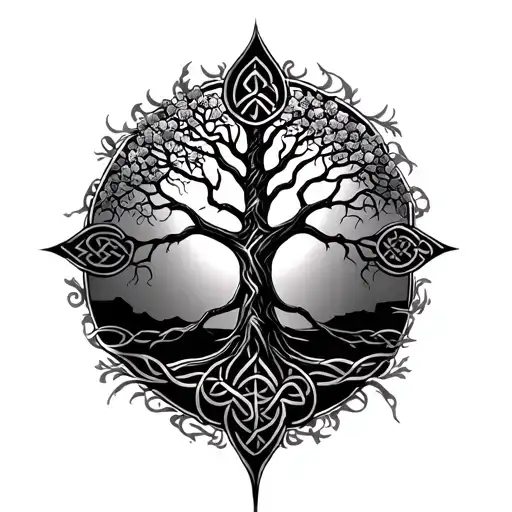 Celtic Tree Of Life