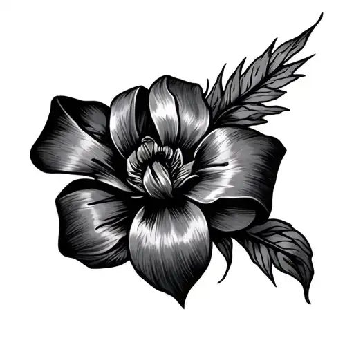 Manly Tattoo To Match A Female Ribbon