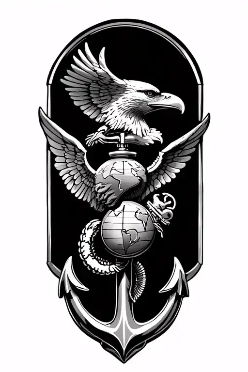 Usmc Eagle Globe And Anchor