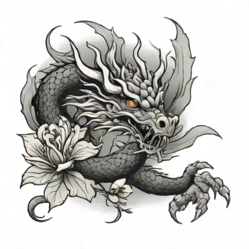 Dragon Cherry Trees Flower