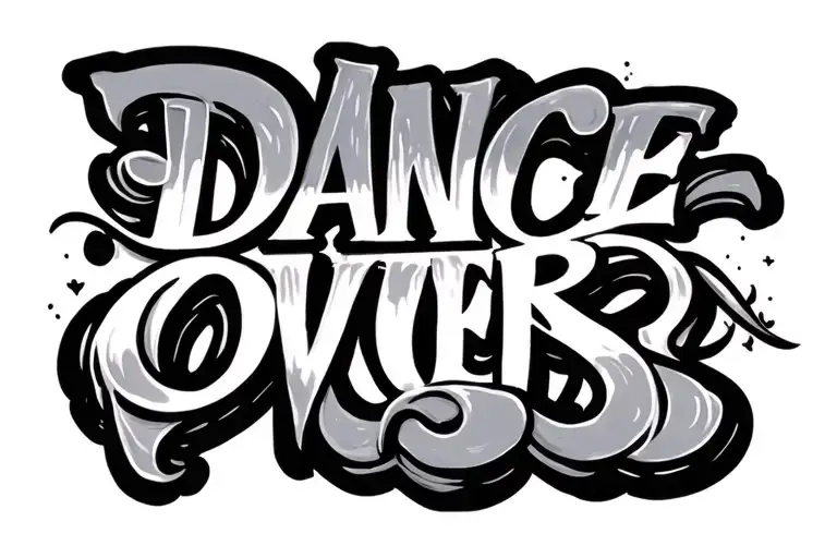 Dance Over Odds Written In Times New Roman Bold Italic
