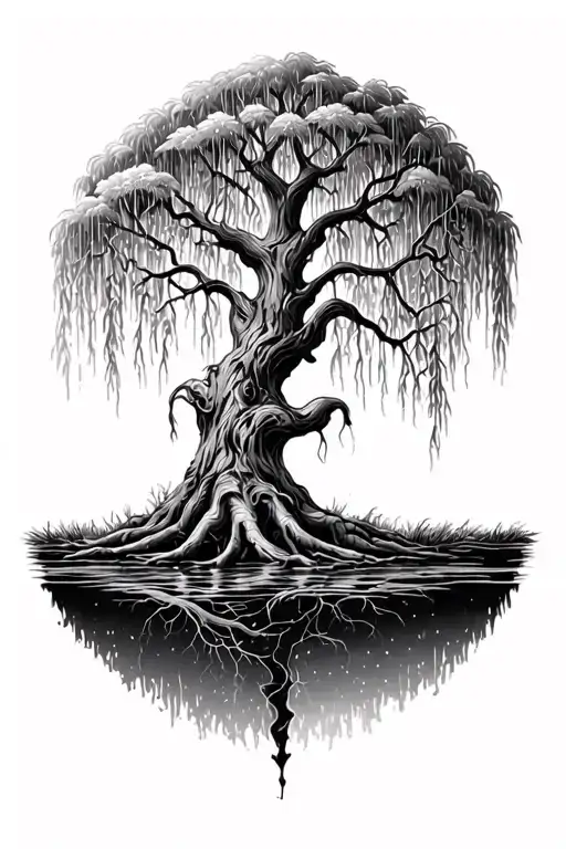 Weeping Willow Tree Of Life Growing
