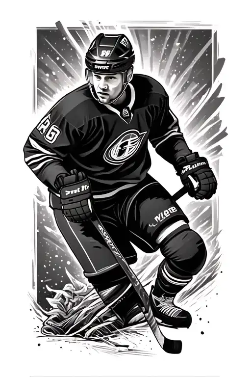 Hockey Player And Dance Inspired