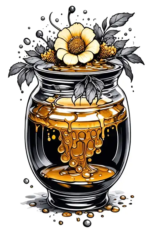 Honey Pot Overflowing