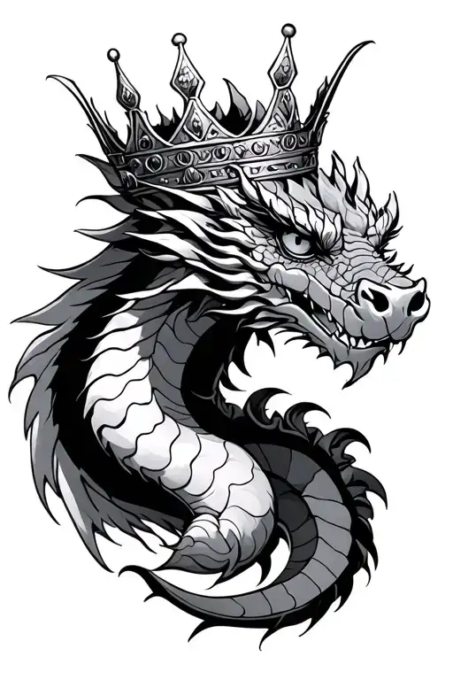 Crowned Dragon