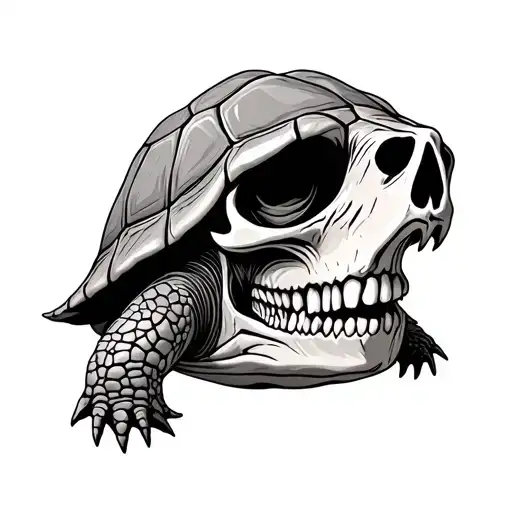 Snapping Turtle Skull
