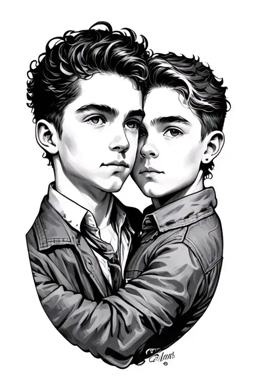 Two Sons Named Silas Flint And Levi Thatcher