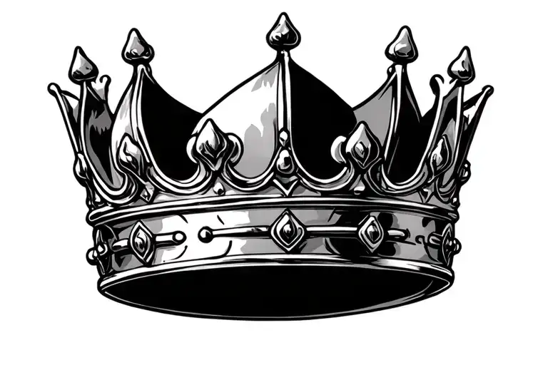 He Is King Crown