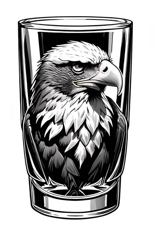 Eagle Cigar Glass