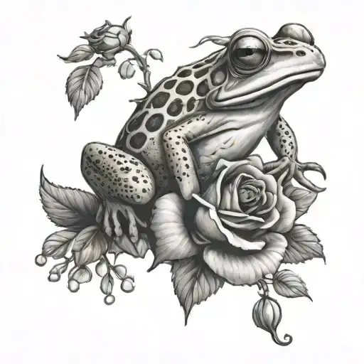 Frog Roses