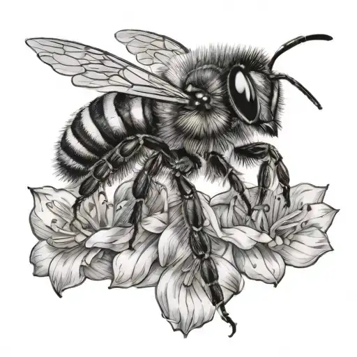 Bee Top View
