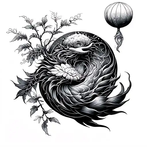 Aquarius Japanese Nature