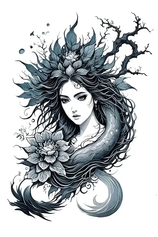 Aquarius Japanese Nature