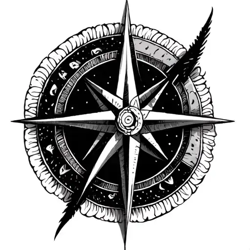 Indian Compass Rose
