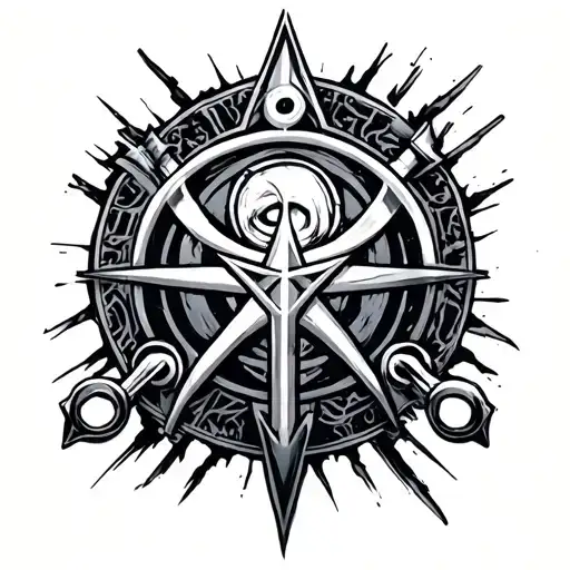 Full Metal Alchemist Brotherhood Homomculus With The Symbol