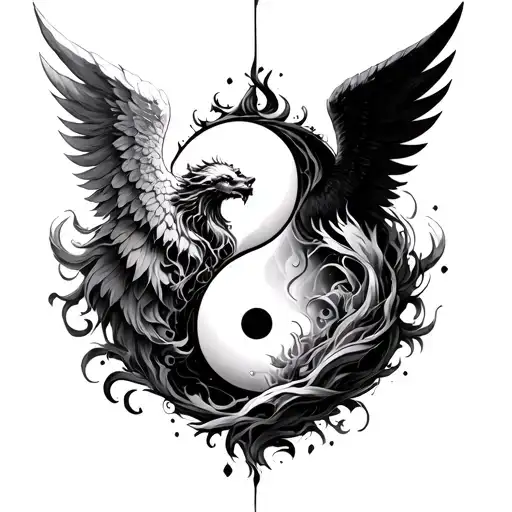 Angel Demon Yin Yang