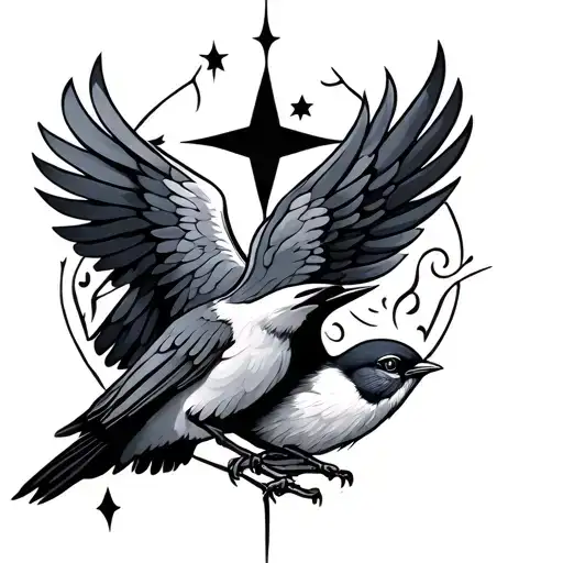 Bird And Star