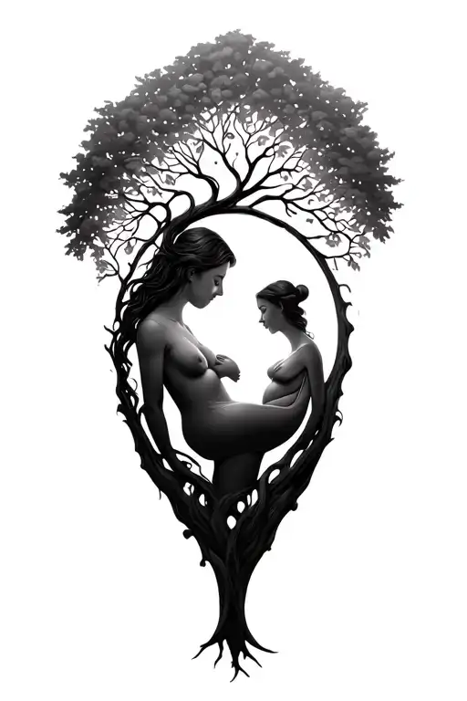 Breastfeeding And Tree Of Life