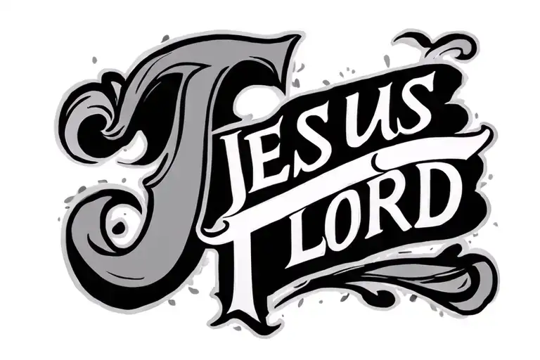 Jesus Is Lord Quote Surrounded