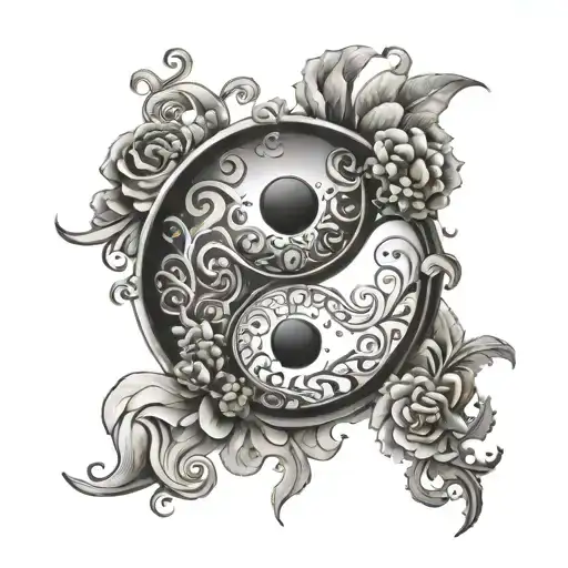 Yin Yang Love Faith Infinity Symbol