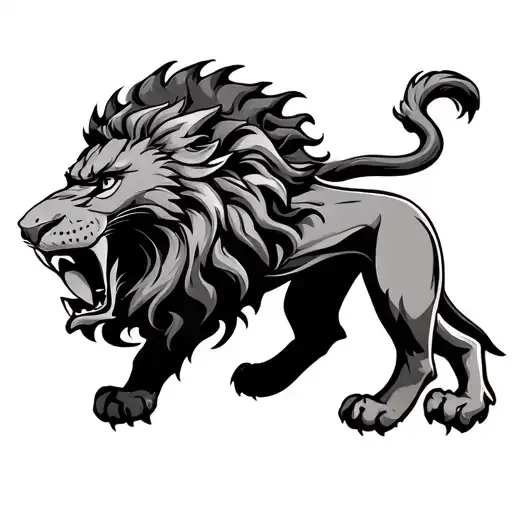 Manticore Roaring Lion