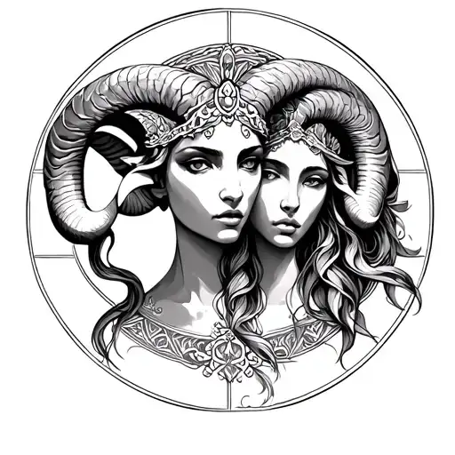 Virgo Maiden And Aries Ram
