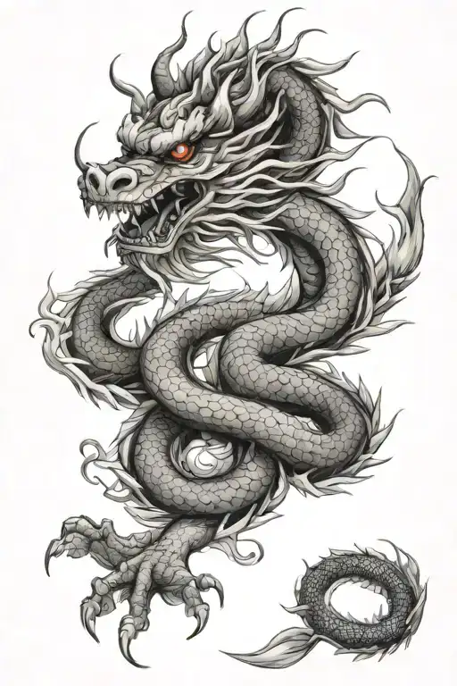 Japanese Dragon Wrapping