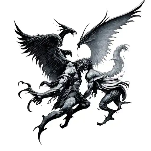 Battle Between Good And Evil