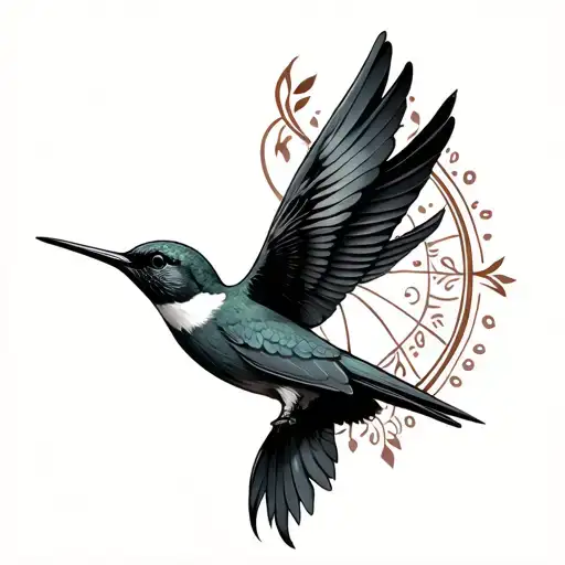 Humingbird Cancer Zodiac Sign