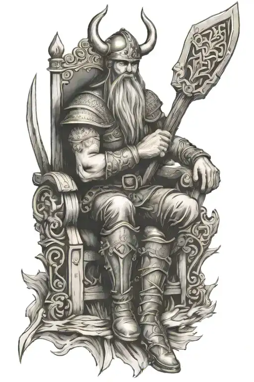 Let's Defend The Viking Warrior Throne