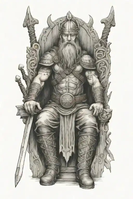 Let's Defend The Viking Warrior Throne Standing