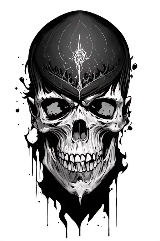 Aveneged Sevenfold With Shading More Line Work