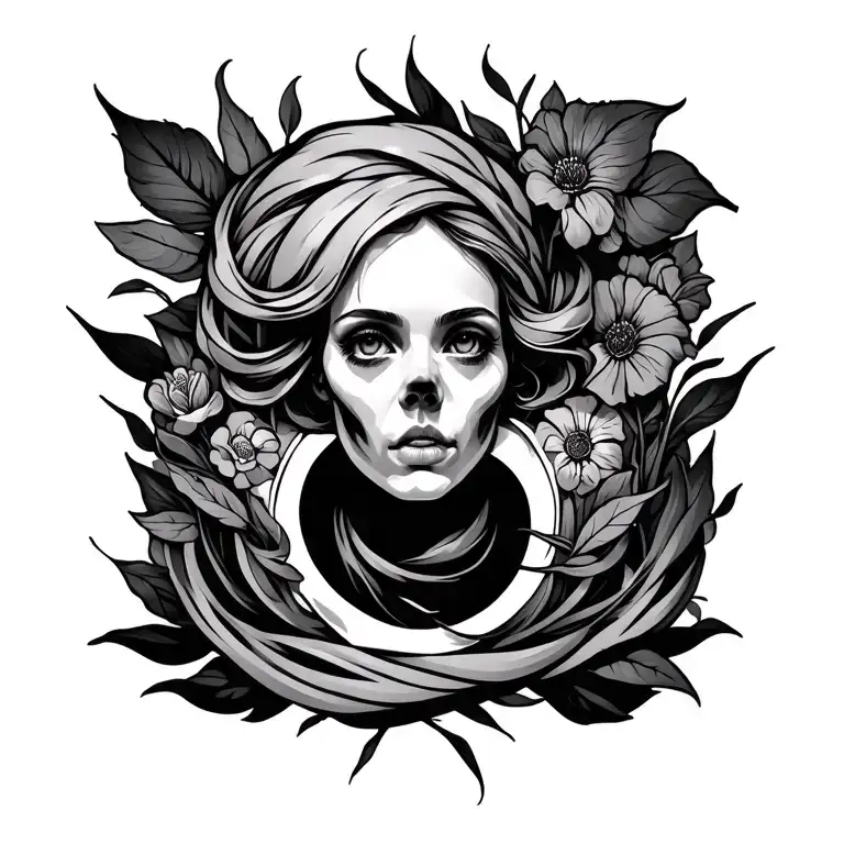 With Meaning Tattoo Design