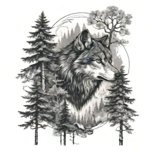 Trees From Wolf Face