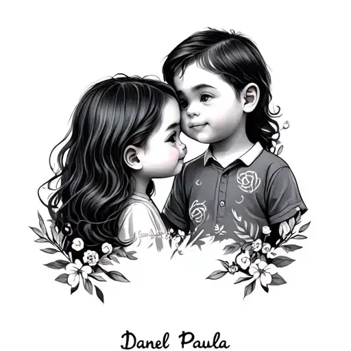 Names Danel And Paula Infinite Love Male And Female Children