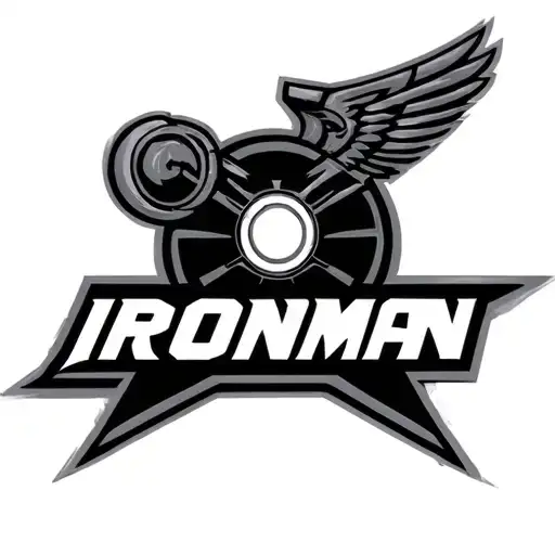 Outer Line Of The Ironman Competition Logo