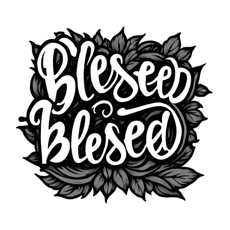 Blessed Written