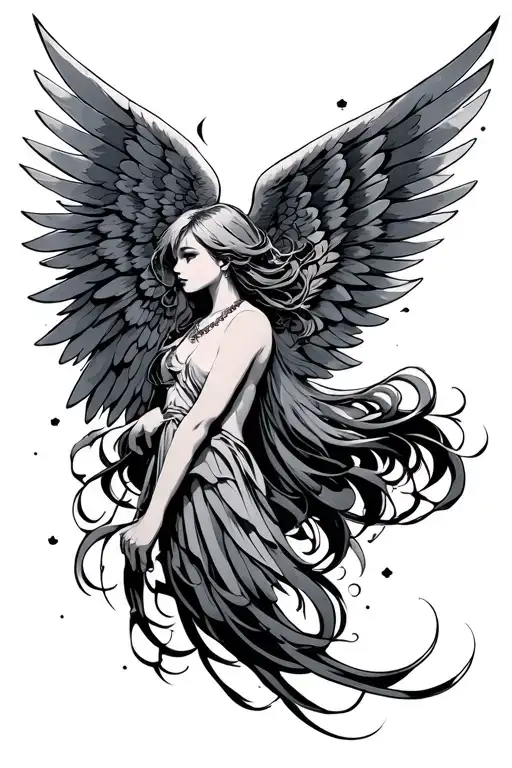 Anime Angel Wings