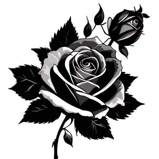 Rose 2 Children Boy & Girl