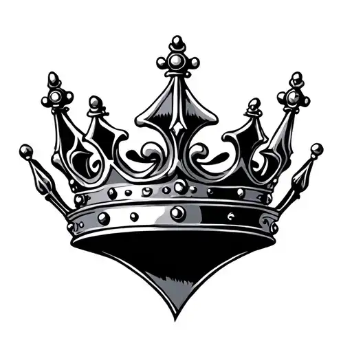 Crown Surrounded By Bold