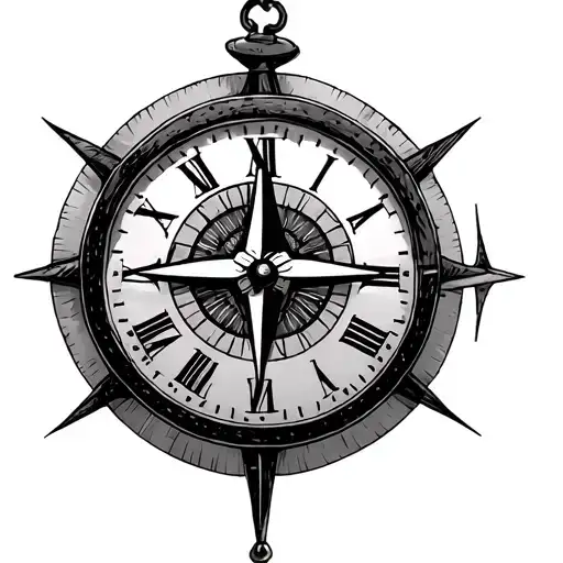 Clock And Compass