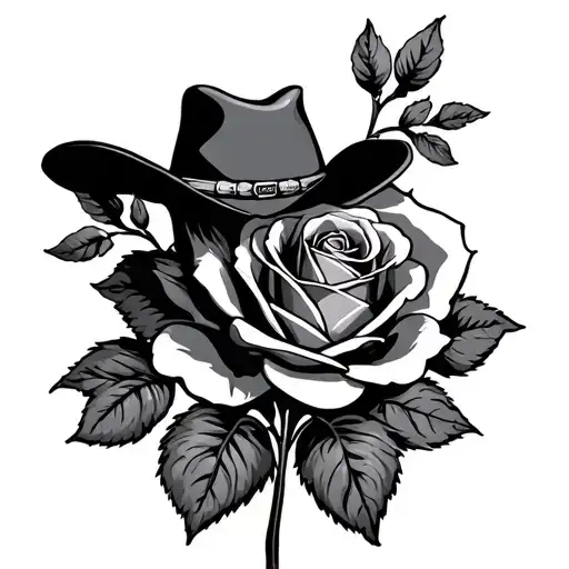 Grandma Cowboys Mom Rose Growing