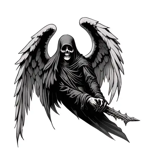 Grim Reaper Angel